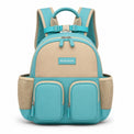 Aqua & Sand Dual-Pocket Preschool Backpack - 01-front