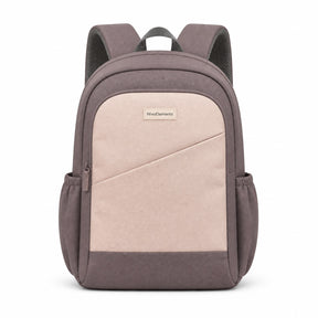 Mauve & Blush Kids School Backpack - 01-front