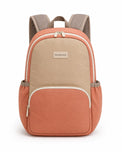 Coral & Sand Kids School Backpack - 01-front