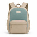 Seafoam & Sand Kids School Backpack - 01-front