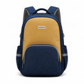 Navy & Mustard Kids School Backpack - 01-front