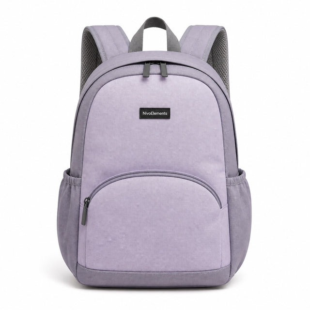 Lavender Everyday Kids School Backpack - 01-front
