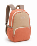 Coral & Sand Kids School Backpack - 02-angle