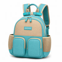 Aqua & Sand Dual-Pocket Preschool Backpack - 02-angle