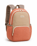 Coral & Sand Kids School Backpack - 03-back