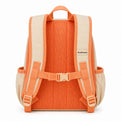 Peach & Cream Scallop-Pocket Preschool Backpack - 03-back