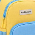 Butter Yellow & Sky Blue Preschool Backpack - 04-detail-logo