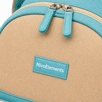 Aqua & Sand Dual-Pocket Preschool Backpack - 04-detail-logo
