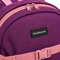 Plum & Blush Preschool Backpack - 04-detail-logo