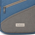 Dusty Blue & Warm Gray Preschool Backpack - 04-detail-logo