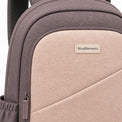 Mauve & Blush Kids School Backpack - 04-detail-logo