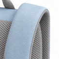 Sky Blue & Cream Kids School Backpack - 05-detail-strap