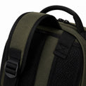 Olive & Black Vertical-Pocket School Backpack - 05-detail-strap