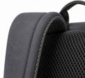 Charcoal & Lime Vertical-Pocket Kids Backpack - 05-detail-strap