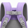 Lavender & Gray Flap-Pocket Preschool Backpack - 05-detail-strap