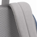 Slate Blue Classic Kids School Backpack - 05-detail-strap