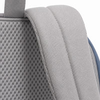 Slate Blue Classic Kids School Backpack - 05-detail-strap