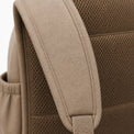 Taupe & Blush Diagonal-Pocket Kids Backpack - 05-detail-strap