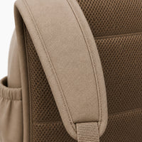 Taupe & Blush Diagonal-Pocket Kids Backpack - 05-detail-strap