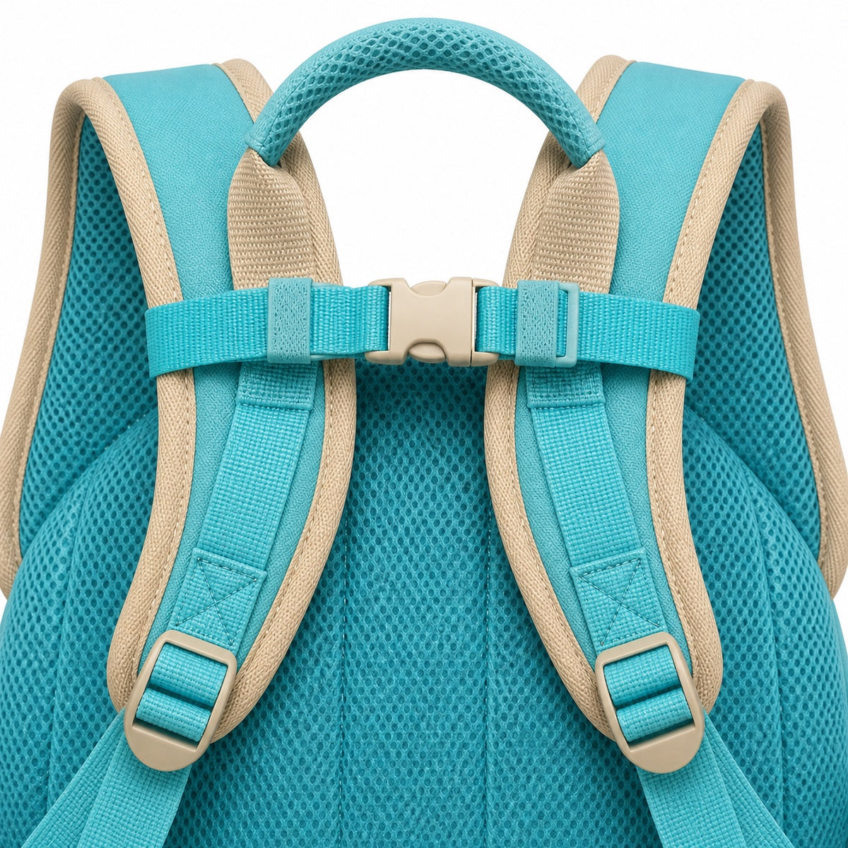 Aqua & Sand Dual-Pocket Preschool Backpack - 05-detail-strap